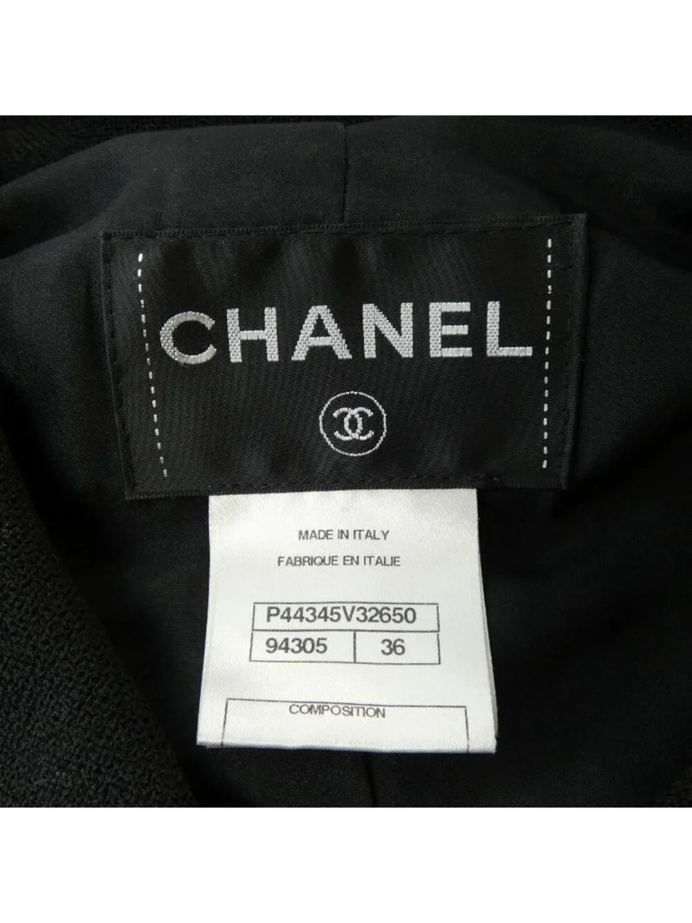 Chanel Jacket Black